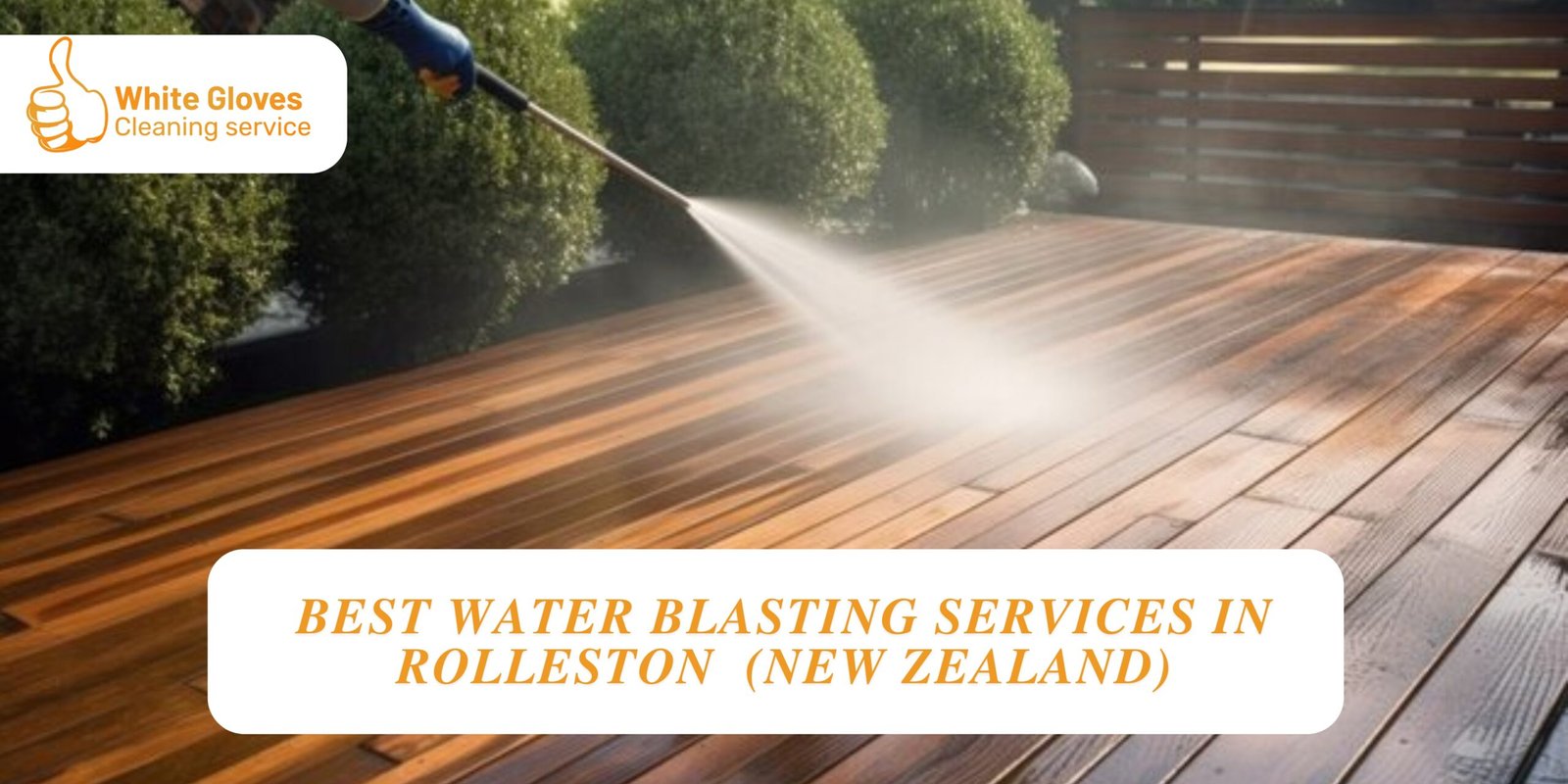 Water Blasting Services in Rolleston