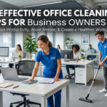12 Effective Office Cleaning Tips for Business Owners