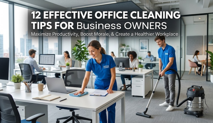 12 Effective Office Cleaning Tips for Business Owners