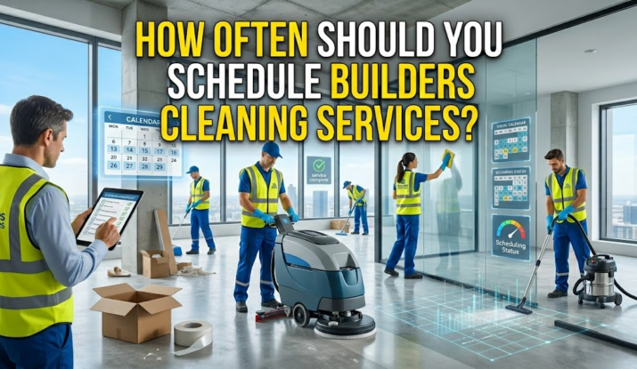 How Often Should You Schedule Builders Cleaning Services?