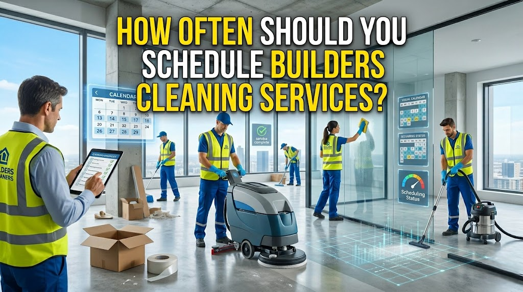 How Often Should You Schedule Builders Cleaning Services?