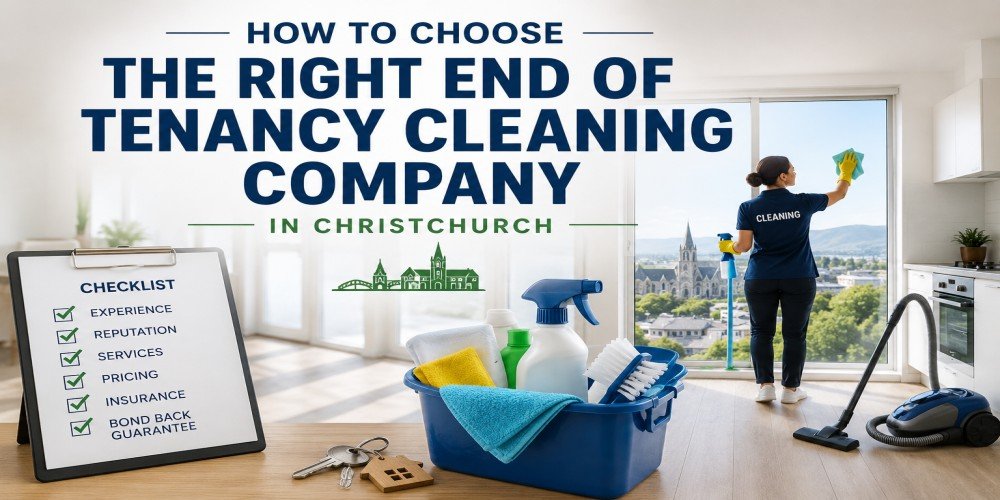 How to Choose the Right End of Tenancy Cleaning Company in Christchurch