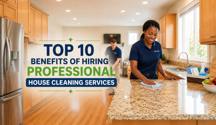 Top 10 Benefits of Hiring Professional House Cleaning Services