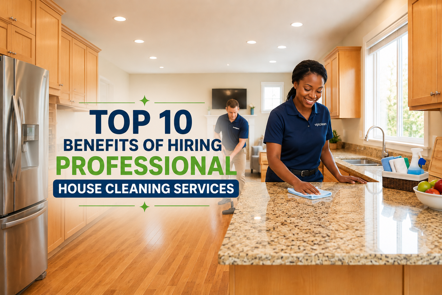 Top 10 Benefits of Hiring Professional House Cleaning Services