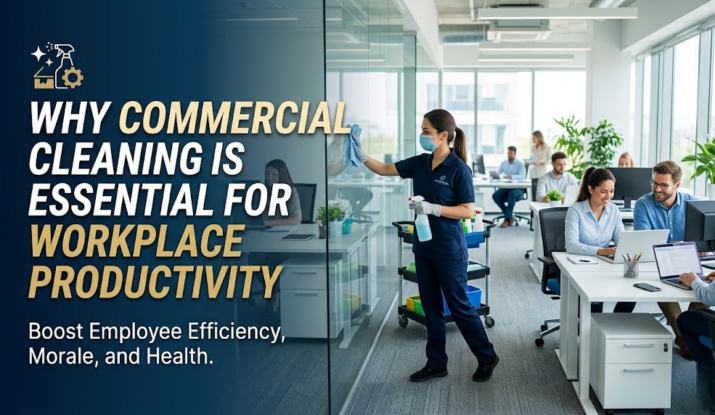 Why Commercial Cleaning Is Essential for Workplace Productivity