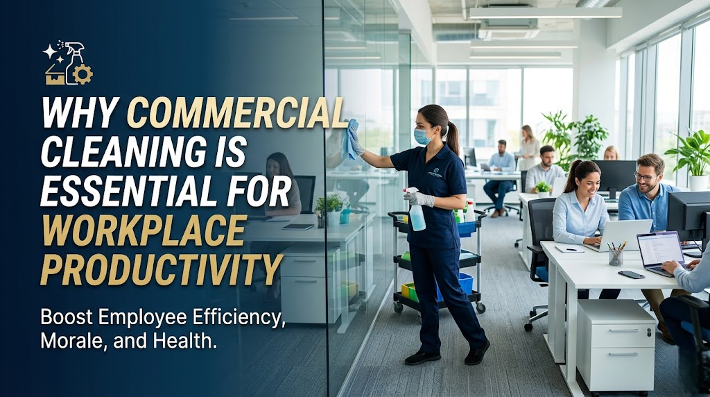 Why Commercial Cleaning Is Essential for Workplace Productivity