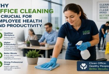 Why Office Cleaning Is Crucial for Employee Health and Productivity