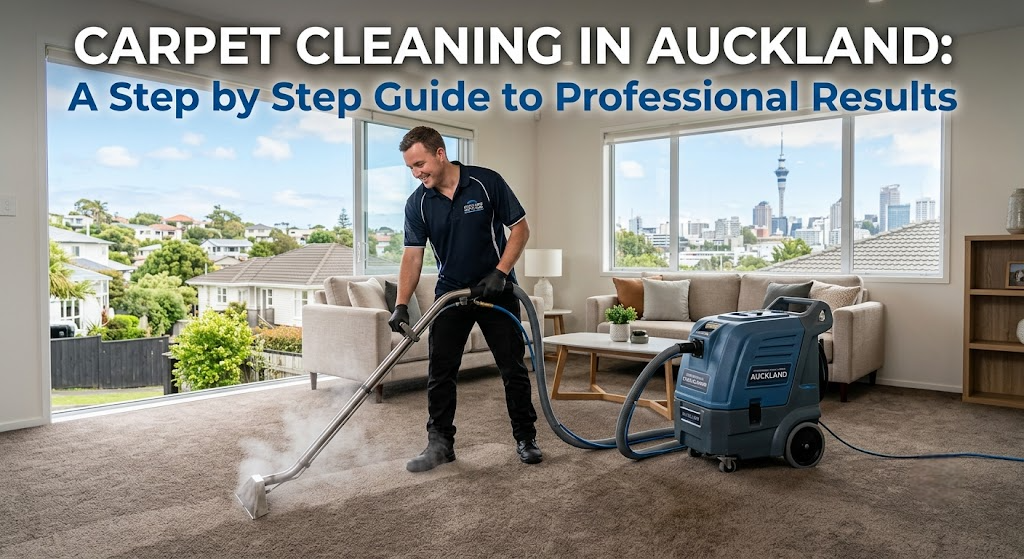 Carpet Cleaning in Auckland: A Step by Step Guide to Professional Results