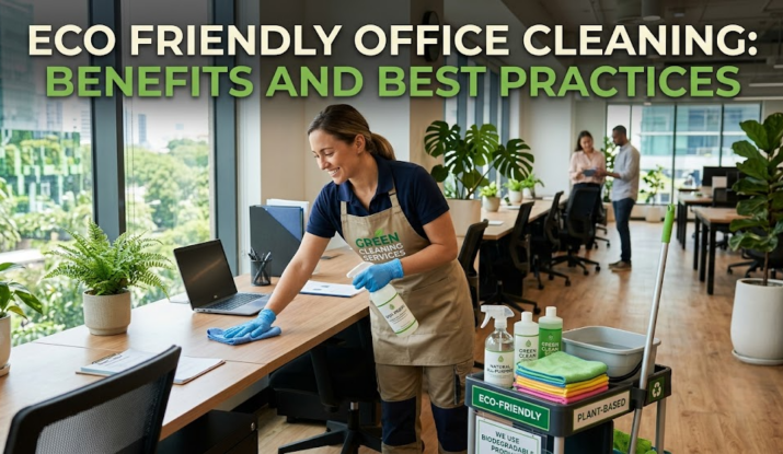 Eco Friendly Office Cleaning: Benefits and Best Practices