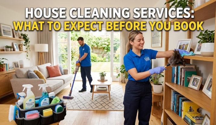House Cleaning Services: What to Expect Before You Book
