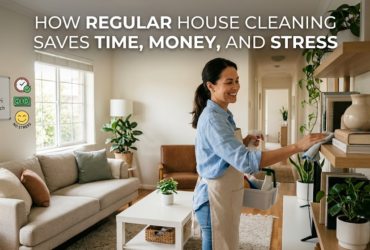 How Regular House Cleaning Saves Time, Money, and Stress