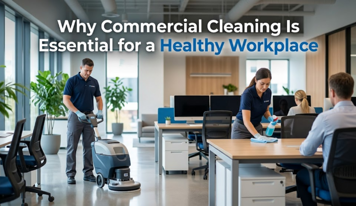 Why Commercial Cleaning Is Essential for a Healthy Workplace