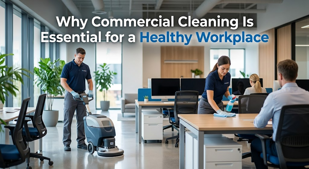 Why Commercial Cleaning Is Essential for a Healthy Workplace