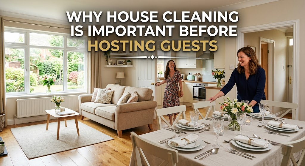 Why House Cleaning Is Important Before Hosting Guests