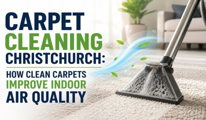Carpet Cleaning Christchurch: How Clean Carpets Improve Indoor Air Quality