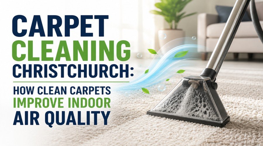 Carpet Cleaning Christchurch: How Clean Carpets Improve Indoor Air Quality