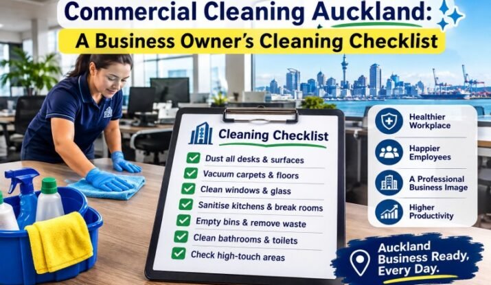 Commercial Cleaning Auckland: A Business Owner's Cleaning Checklist