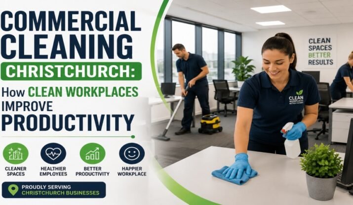 Commercial Cleaning Christchurch: How Clean Workplaces Improve Productivity
