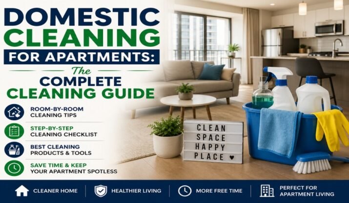 Domestic Cleaning for Apartments: The Complete Cleaning Guide