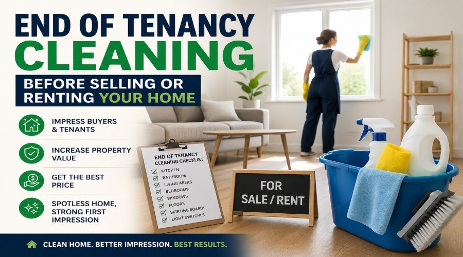 End of Tenancy Cleaning Before Selling or Renting Your Home