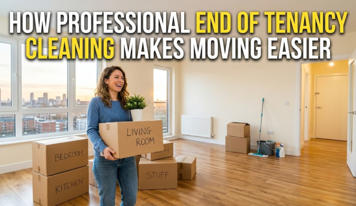 How Professional End of Tenancy Cleaning Makes Moving Easier