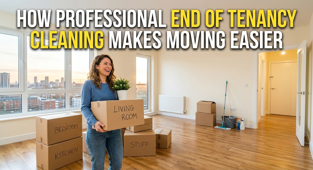 How Professional End of Tenancy Cleaning Makes Moving Easier
