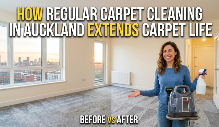 How Regular Carpet Cleaning in Auckland Extends Carpet Life