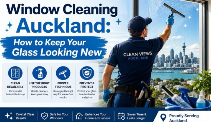 Window Cleaning Auckland: How to Keep Your Glass Looking New