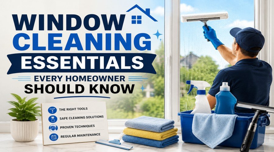 Window Cleaning Essentials Every Homeowner Should Know