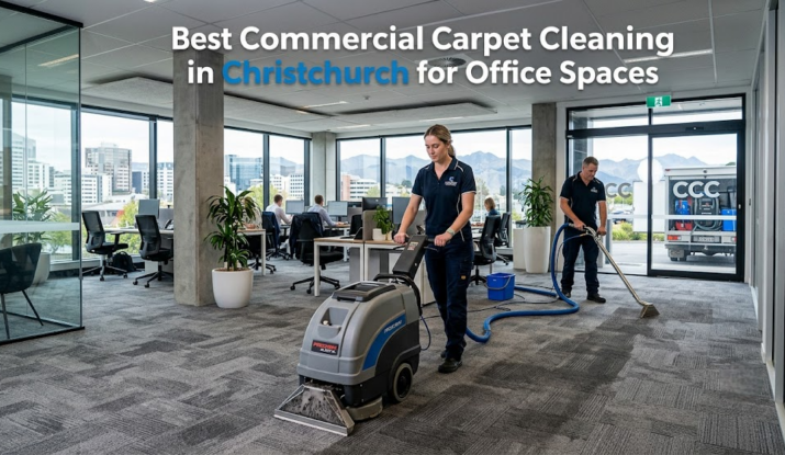 Best Commercial Carpet Cleaning in Christchurch for Office Spaces