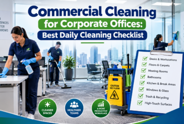 Commercial Cleaning for Corporate Offices: Best Daily Cleaning Checklist