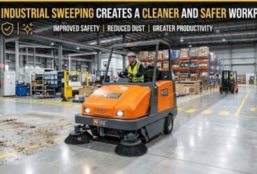 How Industrial Sweeping Creates a Cleaner and Safer Workplace
