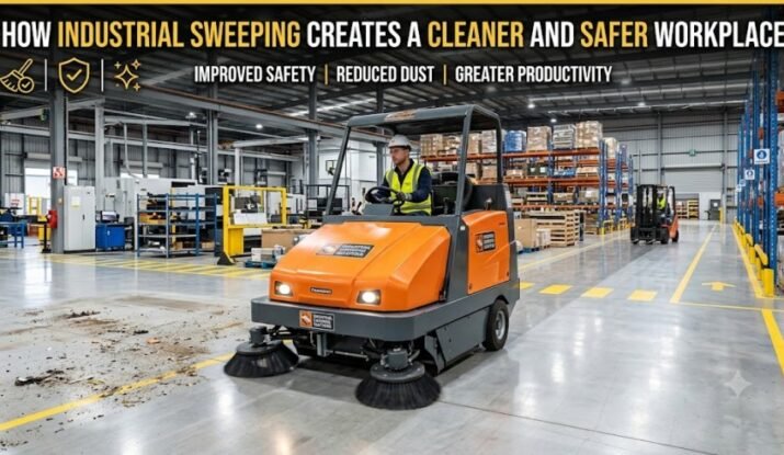 How Industrial Sweeping Creates a Cleaner and Safer Workplace