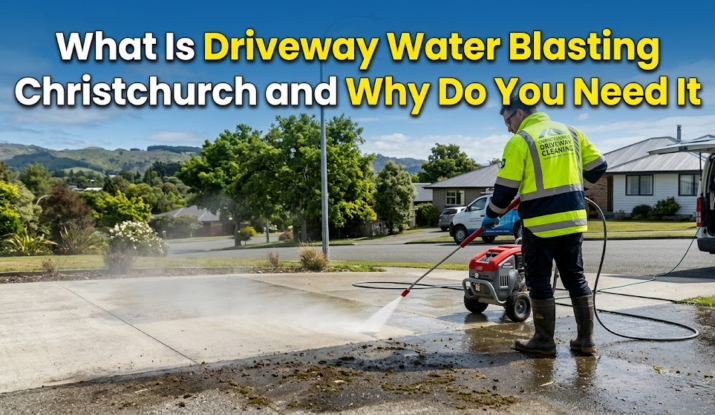 What Is Driveway Water Blasting Christchurch and Why Do You Need It