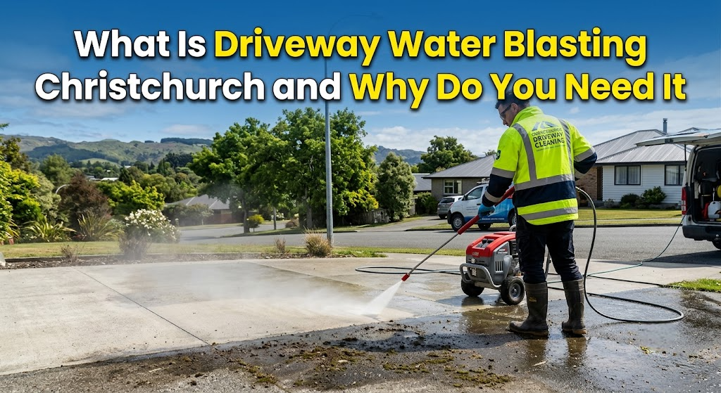 What Is Driveway Water Blasting Christchurch and Why Do You Need It