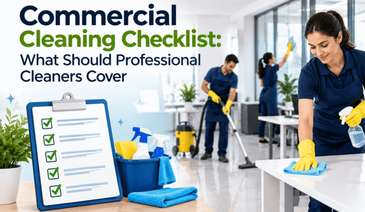 Commercial Cleaning Checklist: What Should Professional Cleaners Cover