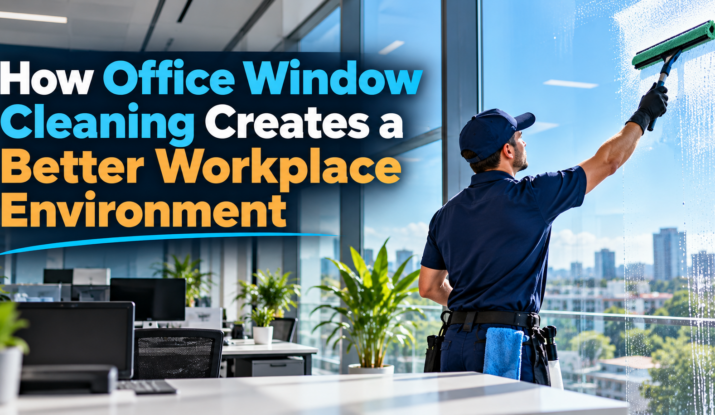 How Office Window Cleaning Creates a Better Workplace Environment