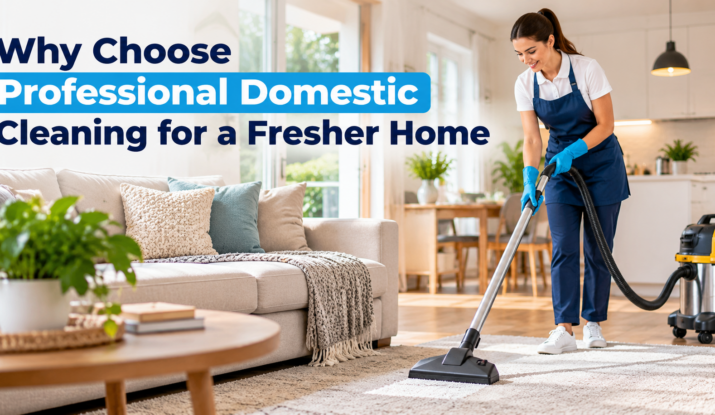Why Choose Professional Domestic Cleaning for a Fresher Home